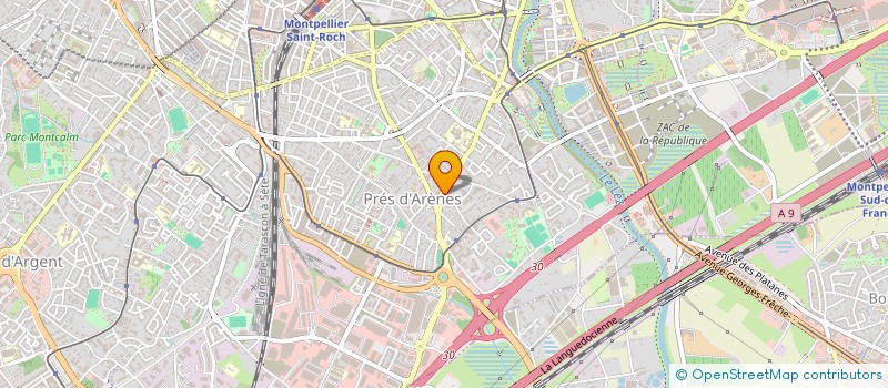 localisation de l'entreprise JBMB à MONTPELLIER