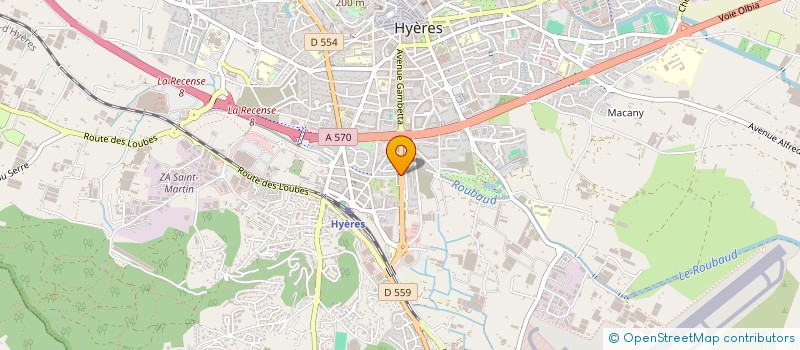 localisation de l'entreprise JBMB à HYERES