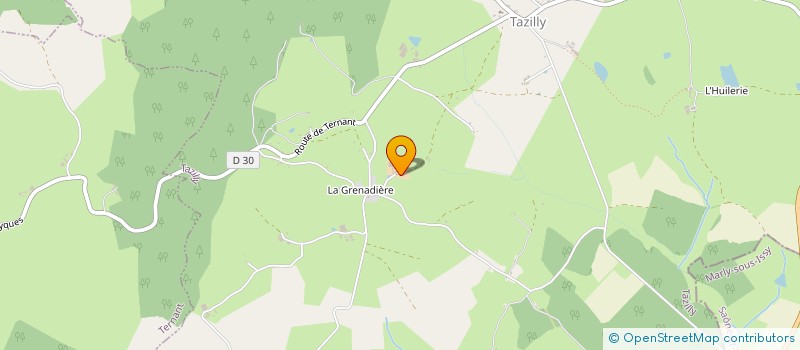 localisation de l'entreprise JBME  TAZILLY