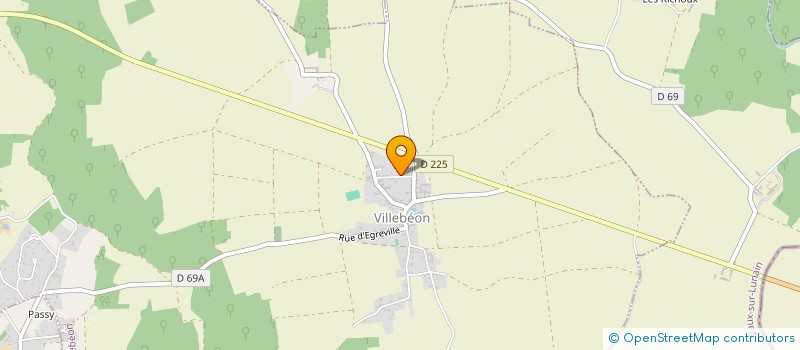 localisation de l'entreprise JBMJ  VILLEBEON