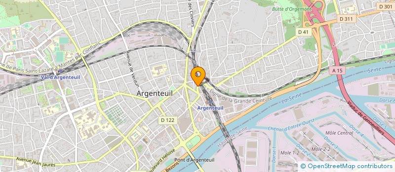 localisation de l'entreprise JBMLT ALIMENTATION GENERALE  ARGENTEUIL