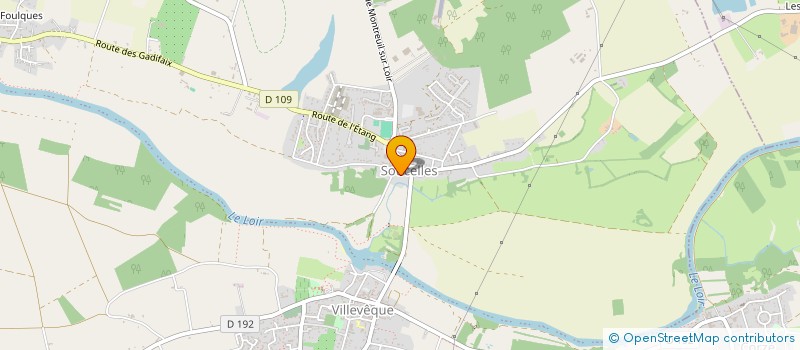 localisation de l'entreprise JBMP MOREAU  MAZE-MILON