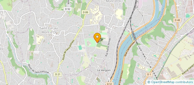 localisation de l'entreprise JBMR IMMO  SAINT-CYR-AU-MONT-D'OR