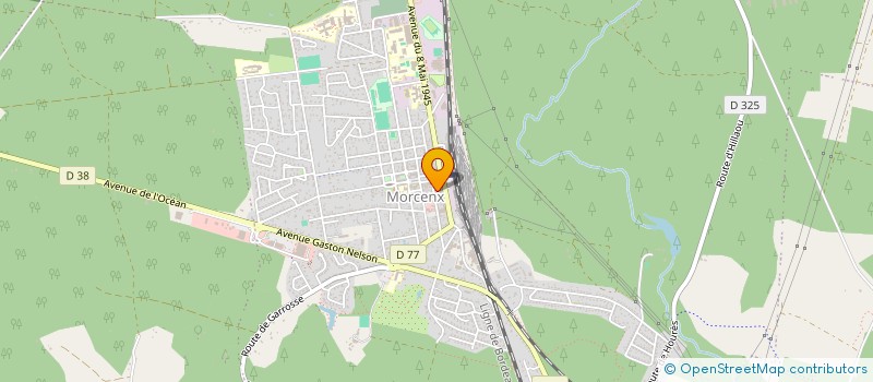 localisation de l'entreprise JBN à MORCENX-LA-NOUVELLE