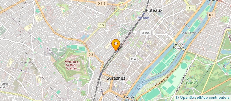 localisation de l'entreprise JBN à SURESNES