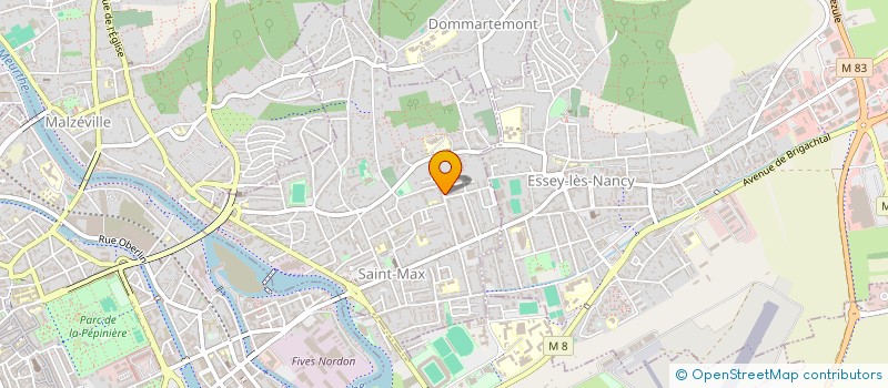 localisation de l'entreprise JBN IMMOBILIER  SAINT-MAX