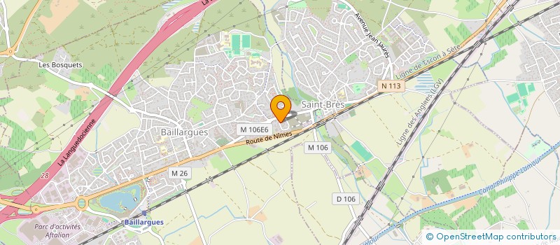 localisation de l'entreprise JBN PERFORMANCE à BAILLARGUES