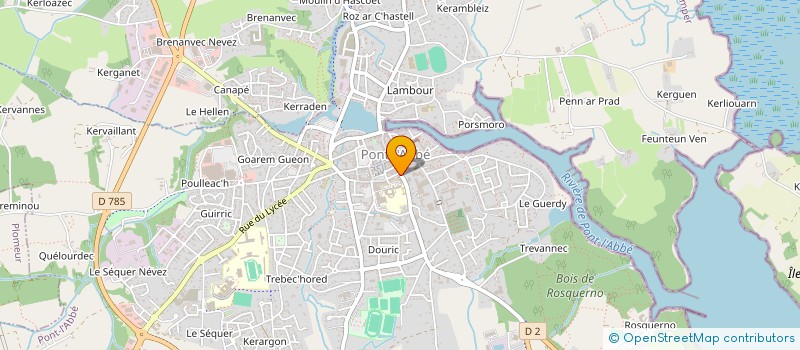 localisation de l'entreprise JBNJ  PONT-L'ABBE