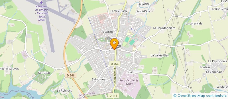 localisation de l'entreprise JBNJAS  PLEURTUIT