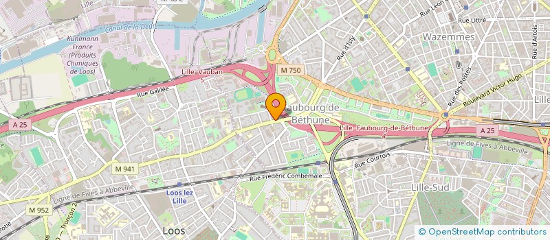 localisation de l'entreprise JBNOT à LILLE