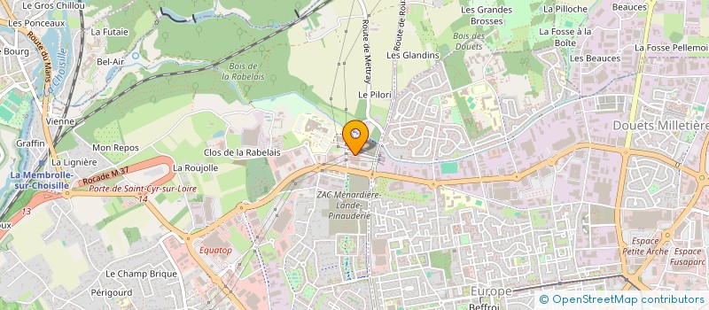 localisation de l'entreprise JBNT  SAINT-CYR-SUR-LOIRE