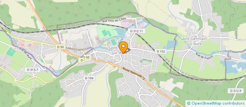localisation de l'entreprise JBO CONCEPT à SAINT-REMY-SUR-AVRE