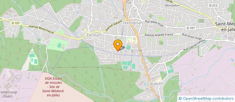 localisation de l'entreprise JBO CONSULTING à SAINT-MEDARD-EN-JALLES