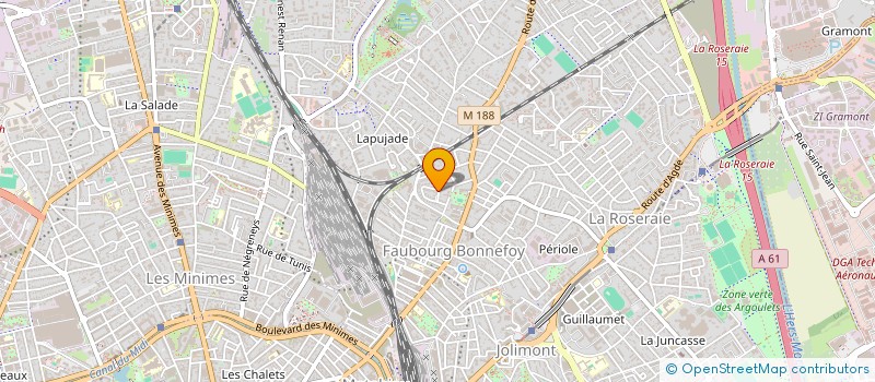 localisation de l'entreprise JBO FRANCE  TOULOUSE