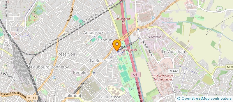 localisation de l'entreprise JBO TRANSPORTS EXPRESS à TOULOUSE