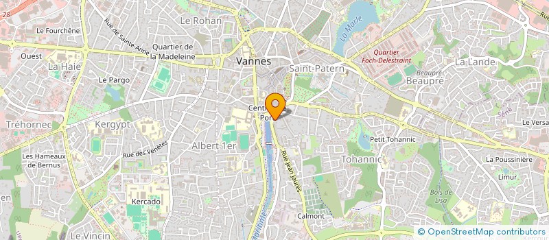 localisation de l'entreprise JBOPH à VANNES