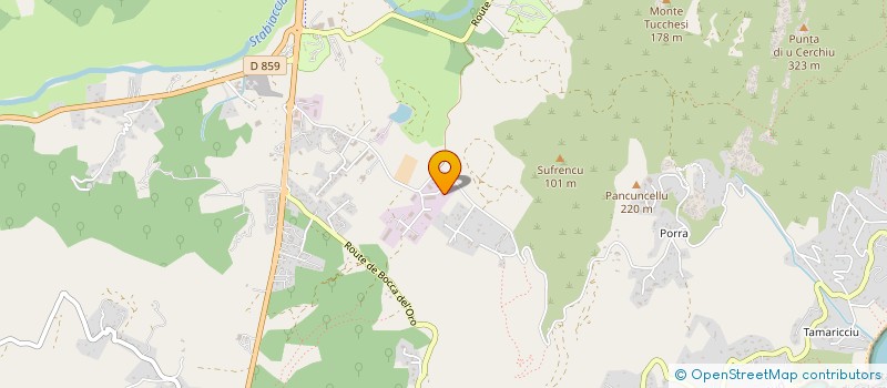 localisation de l'entreprise JBP à PORTO-VECCHIO