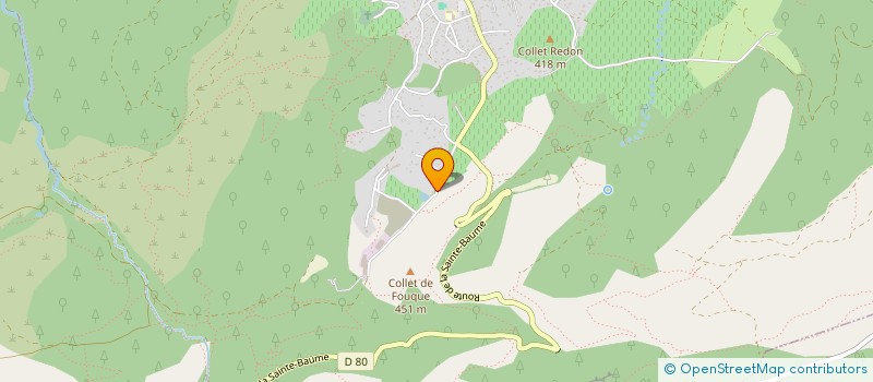 localisation de l'entreprise JBP ASSOCIES à NANS-LES-PINS