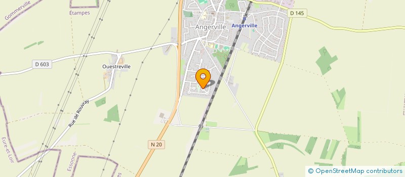 localisation de l'entreprise JBP - AUDITS & DIAGNOSTICS IMMOBILIERS  ANGERVILLE