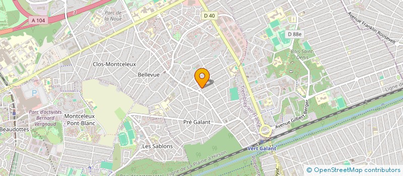 localisation de l'entreprise JBPS à VILLEPINTE