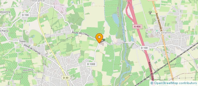 localisation de l'entreprise JBR 42  CHAZAY-D'AZERGUES