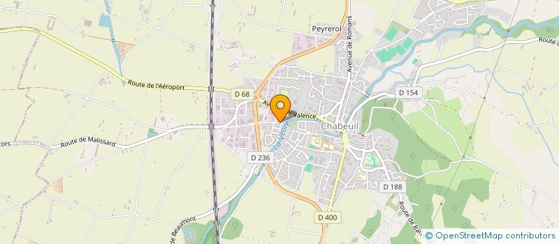 localisation de l'entreprise JBRB INVESTISSEMENT à CHABEUIL