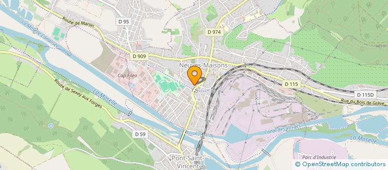 localisation de l'entreprise JBRCN  NEUVES-MAISONS