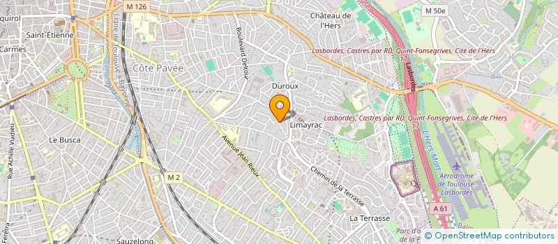 localisation de l'entreprise JBRT  AJACCIO