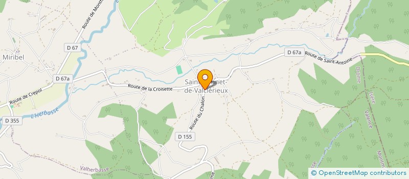 localisation de l'entreprise JBS 05 06  CREPOL