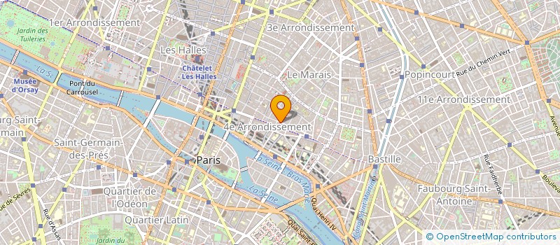 localisation de l'entreprise JBS à PARIS