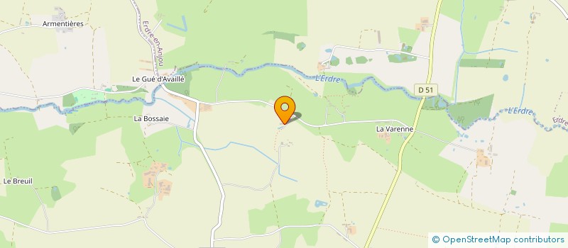 localisation de l'entreprise JBS  VAL D'ERDRE-AUXENCE