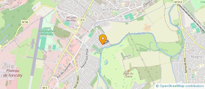 localisation de l'entreprise JBS FINANCE  MARLY