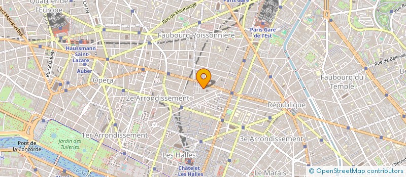 localisation de l'entreprise JBS L'IMPENSABLE à PARIS