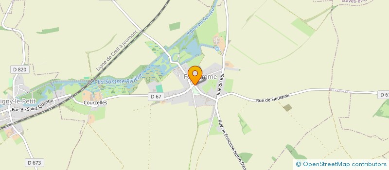 localisation de l'entreprise JBS METALLERIE PRO NORD  SERAIN