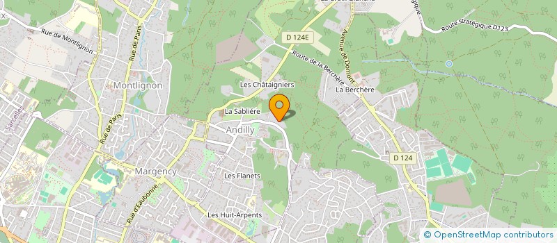 localisation de l'entreprise JBS PRODUCTIONS à ANDILLY