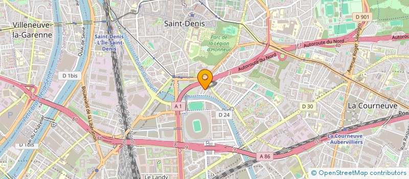 localisation de l'entreprise JBS RENOV à SAINT-DENIS