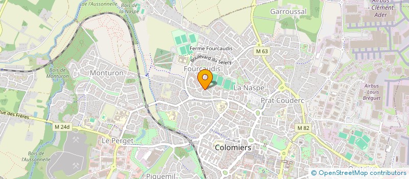 localisation de l'entreprise JBSC à COLOMIERS