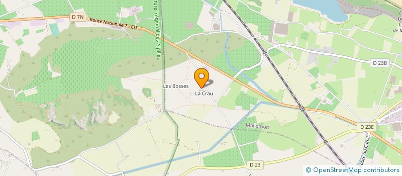 localisation de l'entreprise JBSE à MALLEMORT