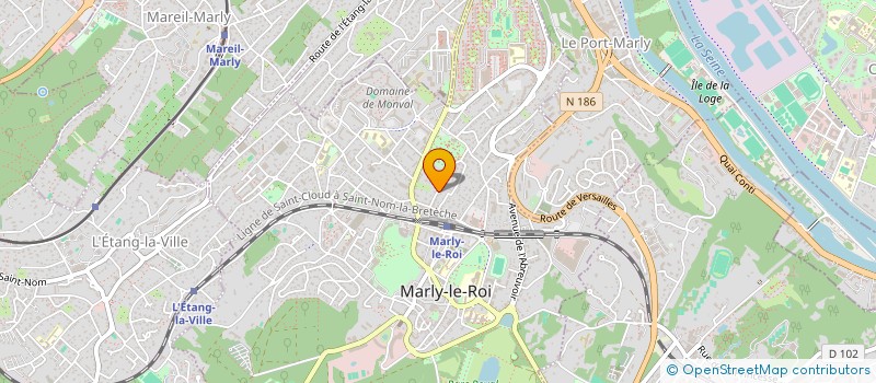 localisation de l'entreprise JBSEB.VF  MARLY-LE-ROI