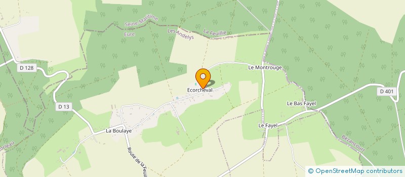 localisation de l'entreprise JBSERVICES BTP  FLEURY-LA-FORET