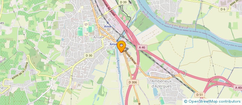 localisation de l'entreprise JBSG  ANSE