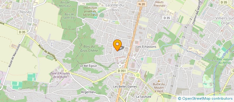 localisation de l'entreprise JBSG à LA VILLE-DU-BOIS