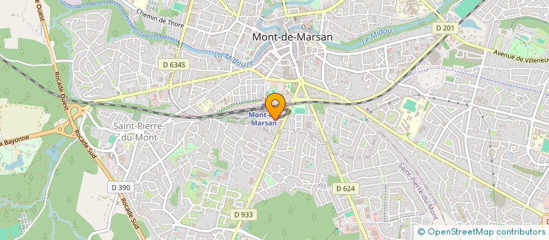 localisation de l'entreprise JBSGMO à MONT-DE-MARSAN