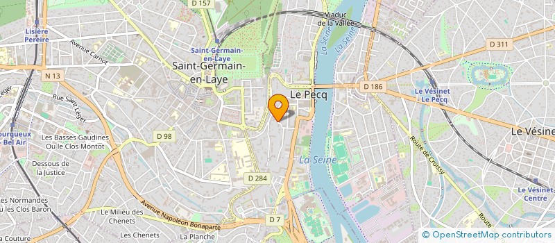 localisation de l'entreprise JBSIBATHE  LE PECQ