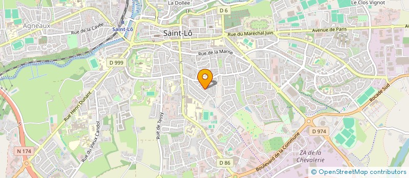 localisation de l'entreprise JBSL VTC  SAINT-LO