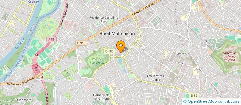 localisation de l'entreprise JBSR à RUEIL-MALMAISON