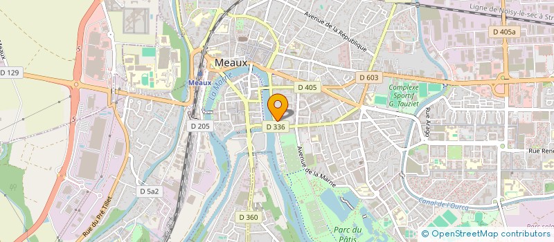 localisation de l'entreprise JBSSH à MEAUX