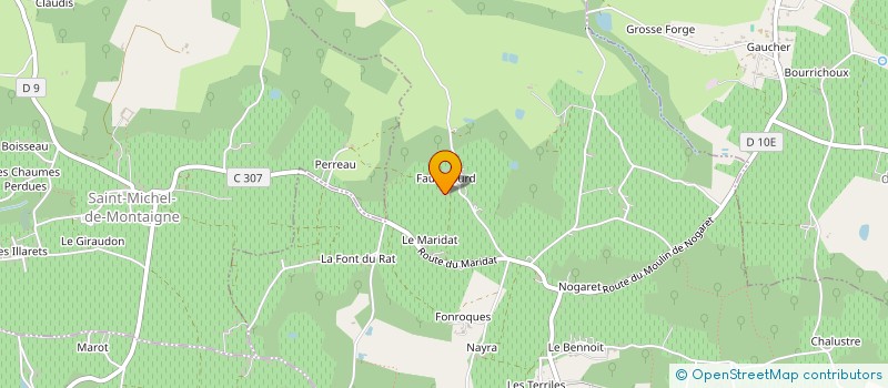 localisation de l'entreprise JBT ENGINEERING  MONTCARET