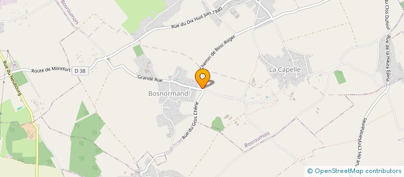 localisation de l'entreprise JBT IMMO  BOSROUMOIS