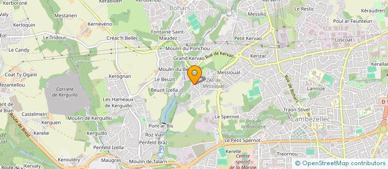 localisation de l'entreprise JBTAXI29 à BREST